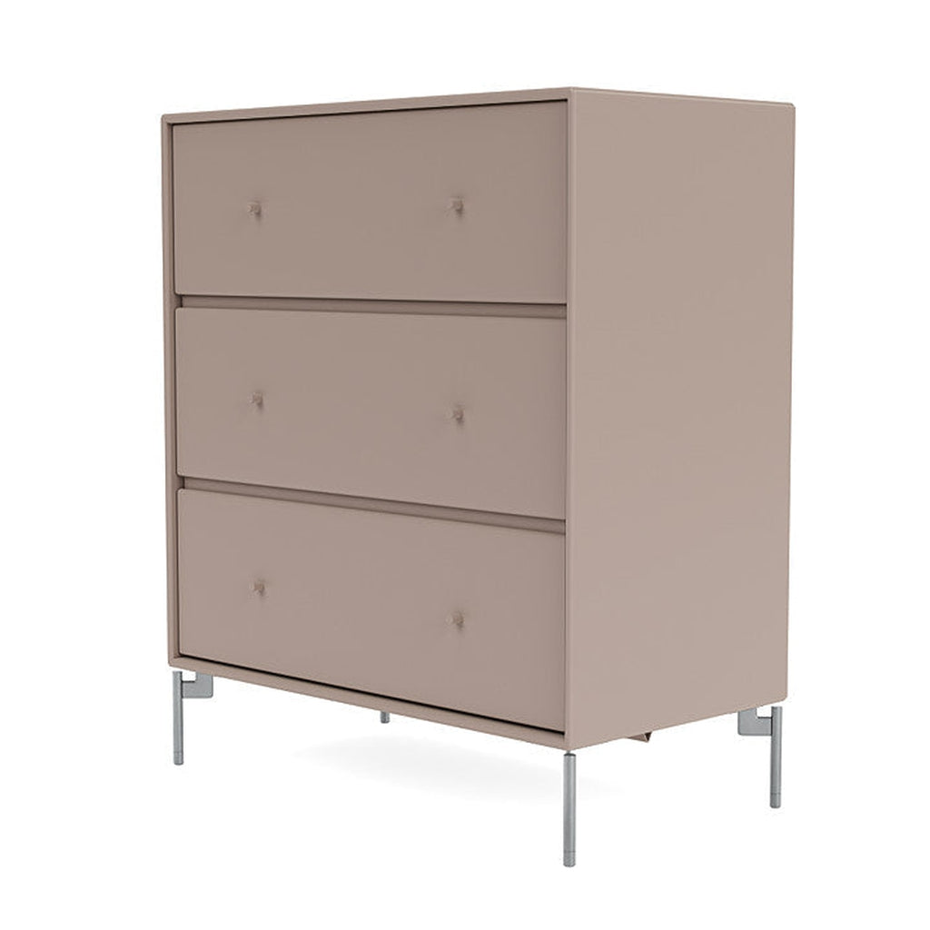 [product_category]-Montana Carry Dresser With Legs, Mushroom Brown/Matt Chrome-Montana Furniture-5714322202503-000CARRY-137-01-MON-1