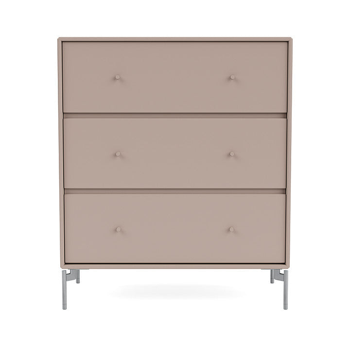 [product_category]-Montana Carry Dresser With Legs, Mushroom Brown/Matt Chrome-Montana Furniture-5714322202503-000CARRY-137-01-MON-2