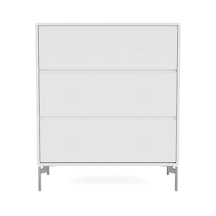 [product_category]-Montana Carry Dresser With Legs, New White/Matt Chrome-Montana Furniture-5714322202343-000CARRY-101-01-MON-2