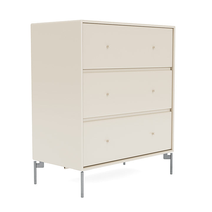 [product_category]-Montana Carry Dresser With Legs, Oat/Matt Chrome-Montana Furniture-5714322378949-000CARRY-158-01-MON-3