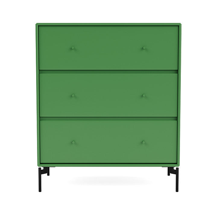 [product_category]-Montana Carry Dresser With Legs, Parsley/Black-Montana Furniture-5714322378567-000CARRY-152-03-MON-2