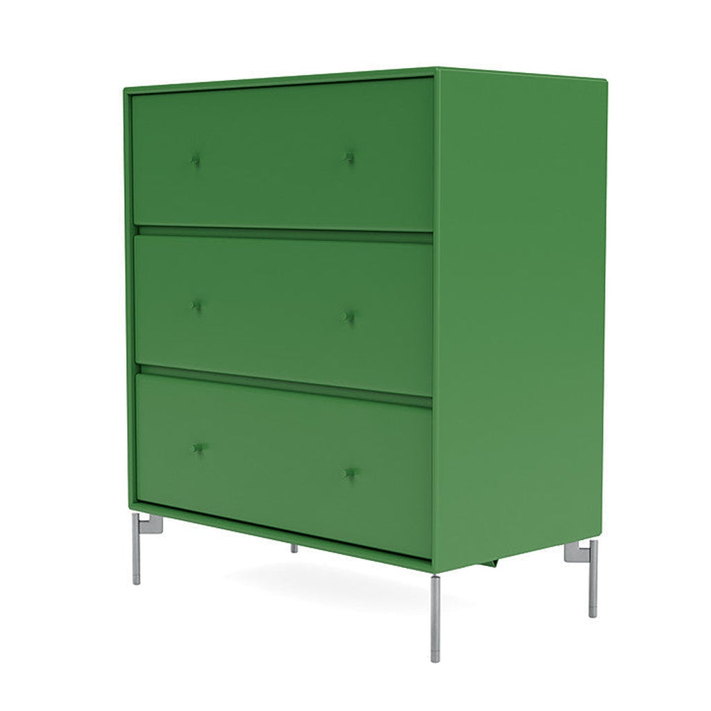[product_category]-Montana Carry Dresser With Legs, Parsley/Matt Chrome-Montana Furniture-5714322378543-000CARRY-152-01-MON-1