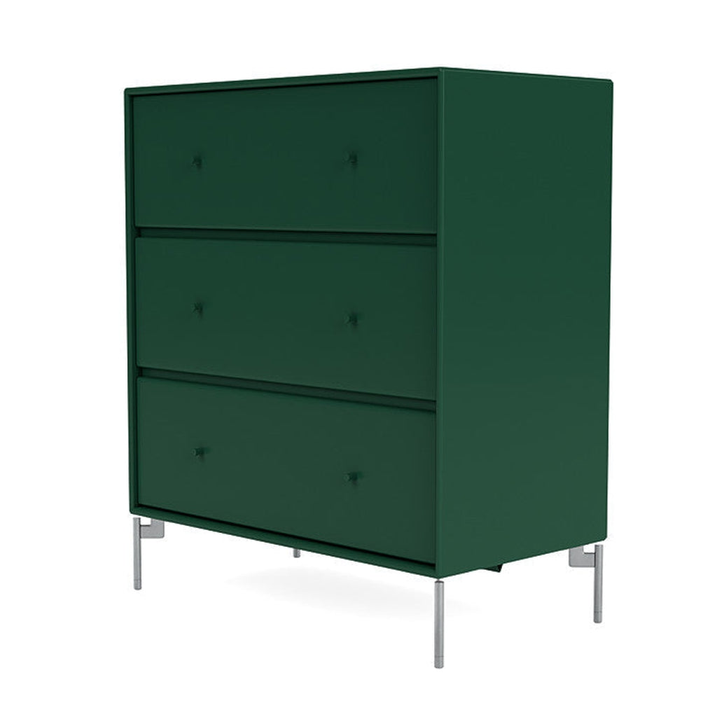 [product_category]-Montana Carry Dresser With Legs, Pine/Matt Chrome-Montana Furniture-5714322377454-000CARRY-136-01-MON-1