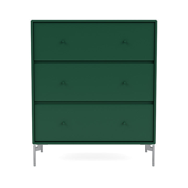 [product_category]-Montana Carry Dresser With Legs, Pine/Matt Chrome-Montana Furniture-5714322377454-000CARRY-136-01-MON-2