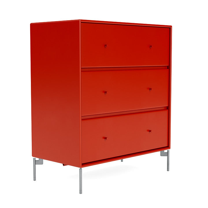 [product_category]-Montana Carry Dresser With Legs, Rosehip/Matt Chrome-Montana Furniture-5714322378079-000CARRY-145-01-MON-3