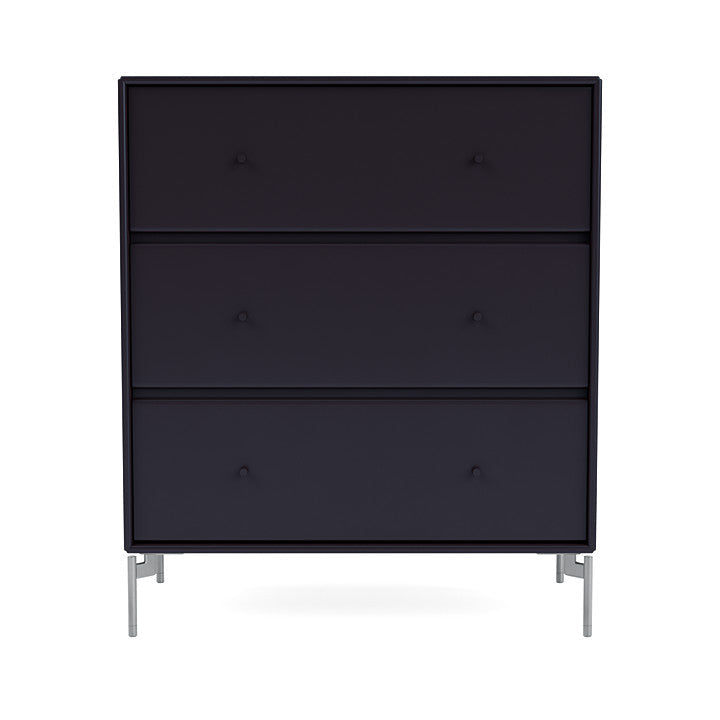 [product_category]-Montana Carry Dresser With Legs, Shadow/Matt Chrome-Montana Furniture-5714322378239-000CARRY-147-01-MON-2