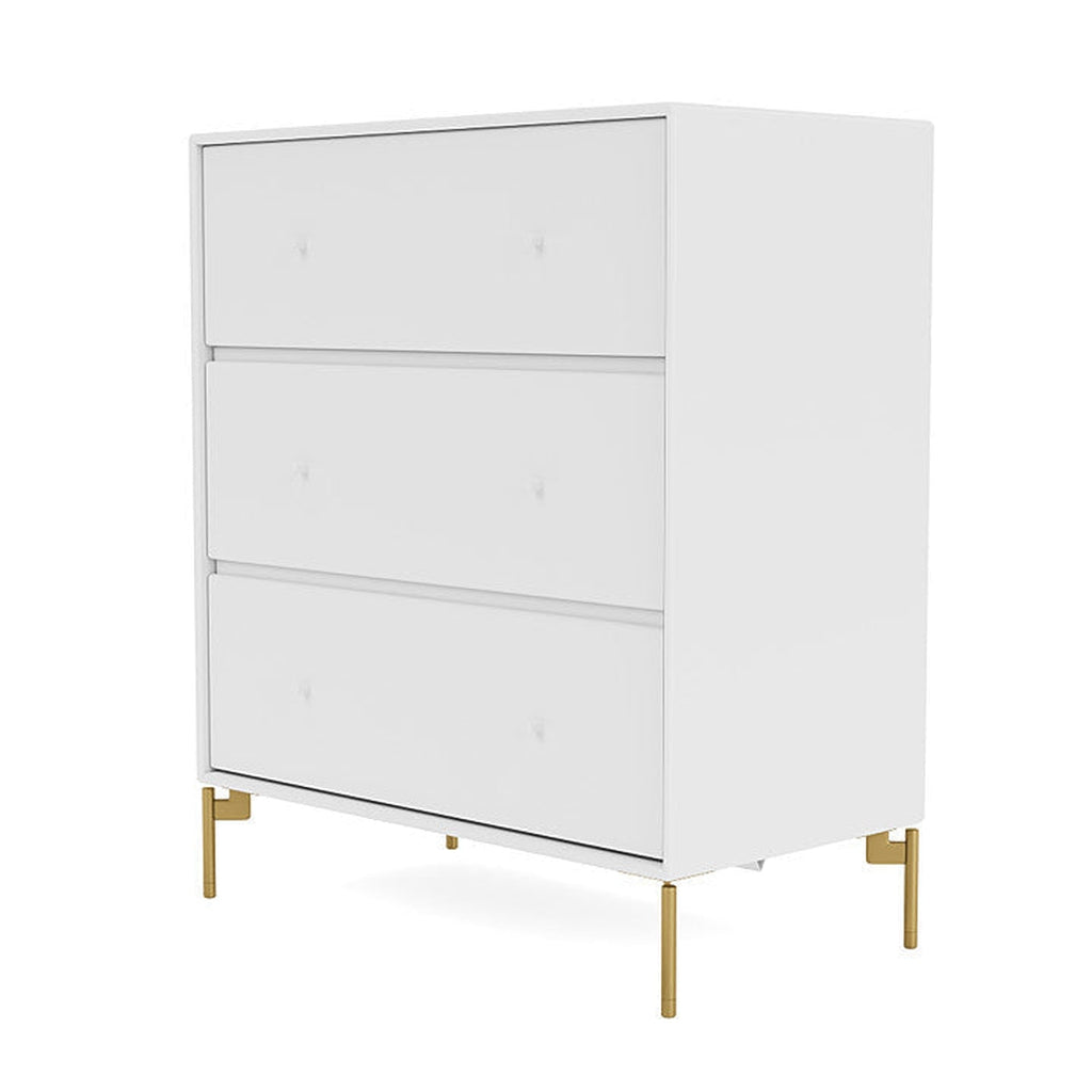 [product_category]-Montana Carry Dresser With Legs, Snow White/Brass-Montana Furniture-5714322379786-000CARRY-38-09-MON-1
