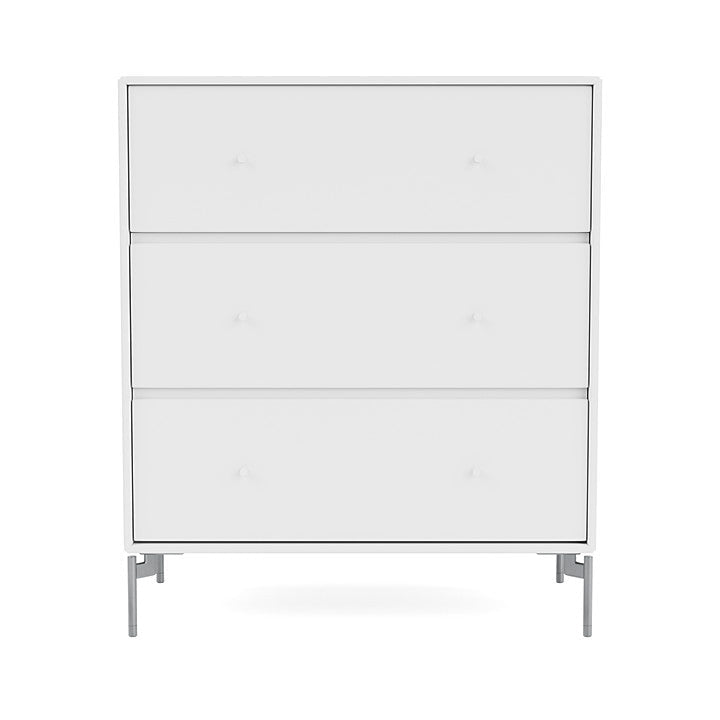[product_category]-Montana Carry Dresser With Legs, Snow White/Matt Chrome-Montana Furniture-5714322379724-000CARRY-38-01-MON-2