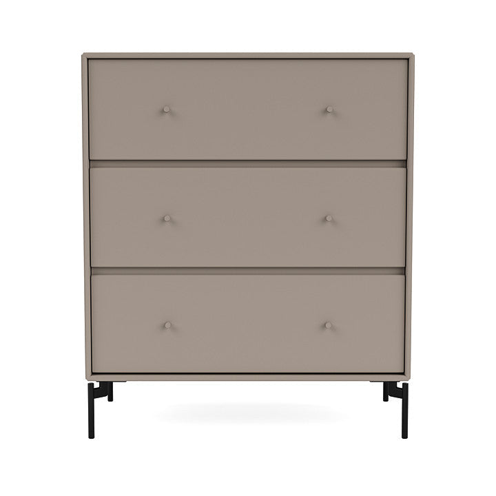 [product_category]-Montana Carry Dresser With Legs, Truffle/Black-Montana Furniture-5714322377799-000CARRY-141-03-MON-2
