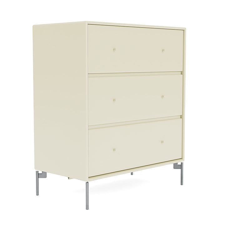 [product_category]-Montana Carry Dresser With Legs, Vanilla/Matt Chrome-Montana Furniture-5714322202589-000CARRY-150-01-MON-3