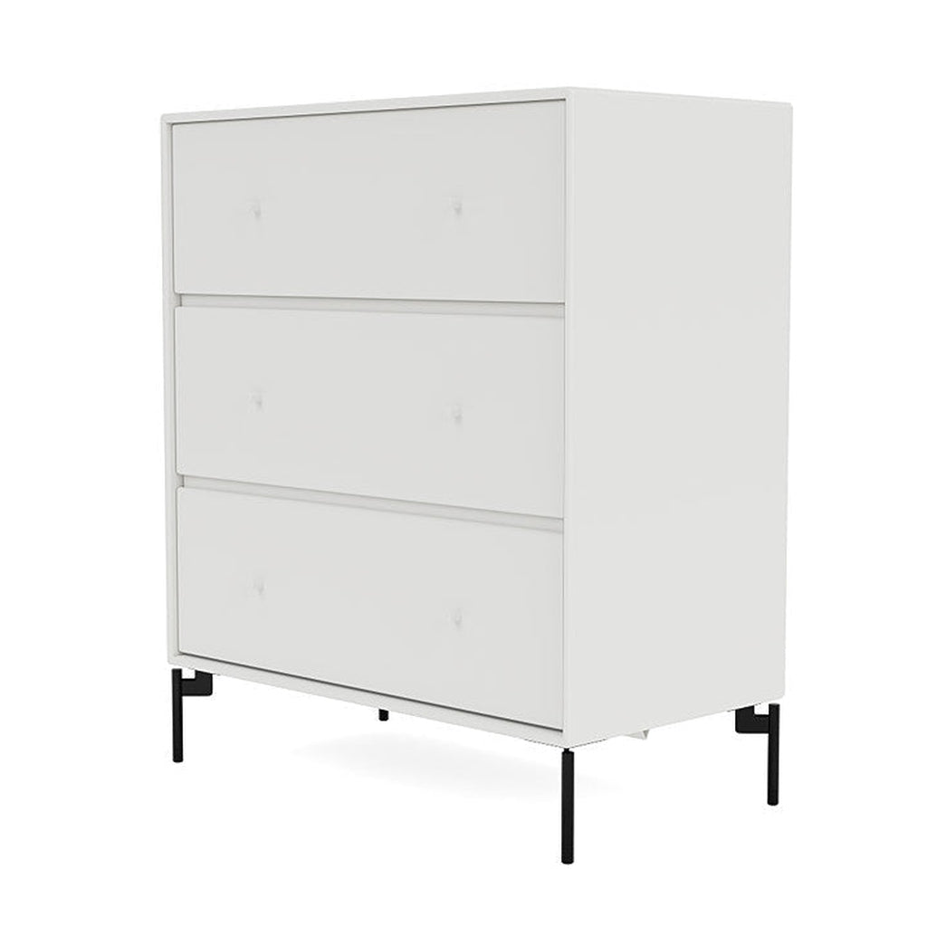 [product_category]-Montana Carry Dresser With Legs, White/Black-Montana Furniture-5714322377164-000CARRY-01-03-MON-1