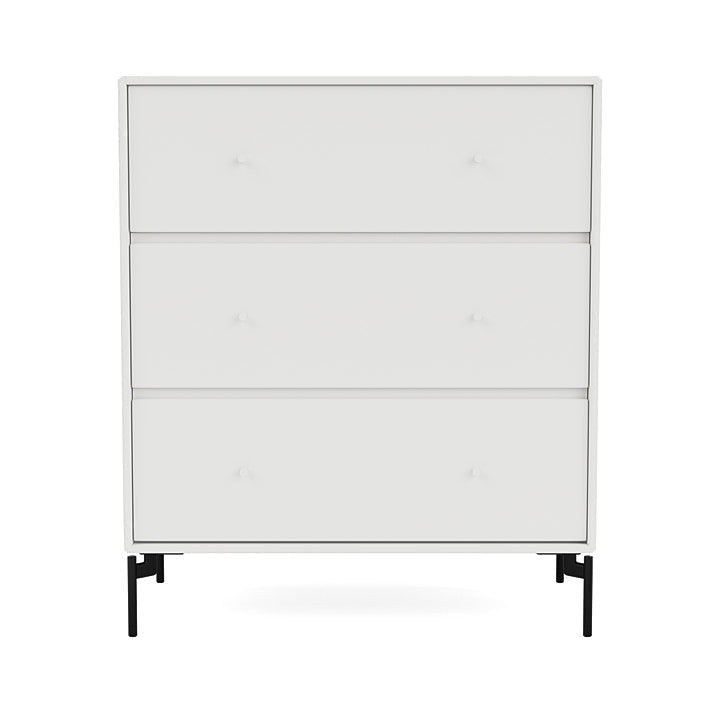 [product_category]-Montana Carry Dresser With Legs, White/Black-Montana Furniture-5714322377164-000CARRY-01-03-MON-2