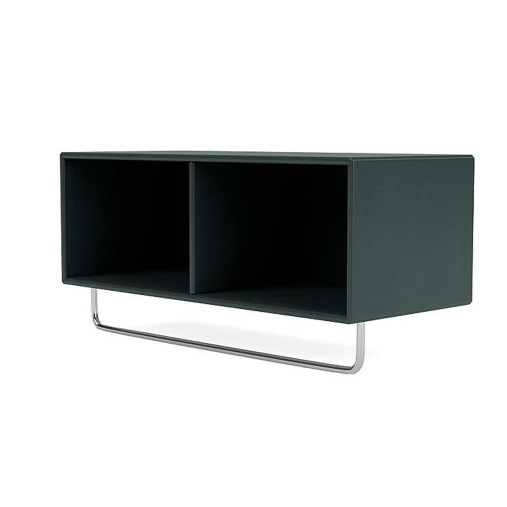 [product_category]-Montana Coat Shelf With Clothes Rack, Black Jade-Montana Furniture-5714322373012-0000COAT-163-04-MON-1