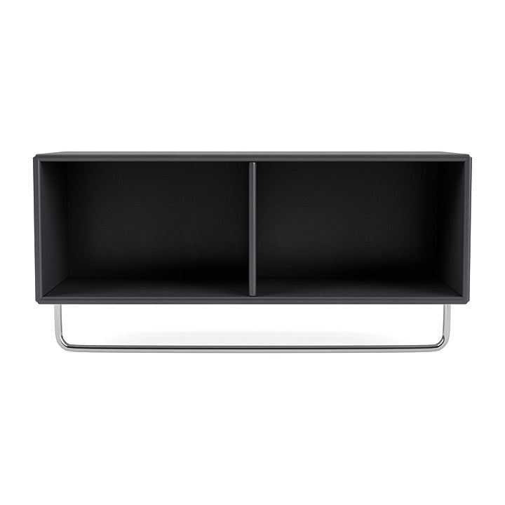 [product_category]-Montana Coat Shelf With Clothes Rack, Carbon Black-Montana Furniture-5714322355889-0000COAT-36-04-MON-2