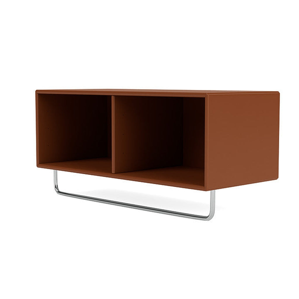 [product_category]-Montana Coat Shelf With Clothes Rack, Hazelnut Brown-Montana Furniture-5714322372916-0000COAT-146-04-MON-1
