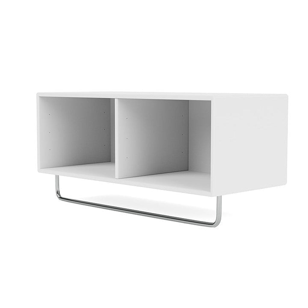 [product_category]-Montana Coat Shelf With Clothes Rack, Snow White-Montana Furniture-5714322342025-0000COAT-38-04-MON-1