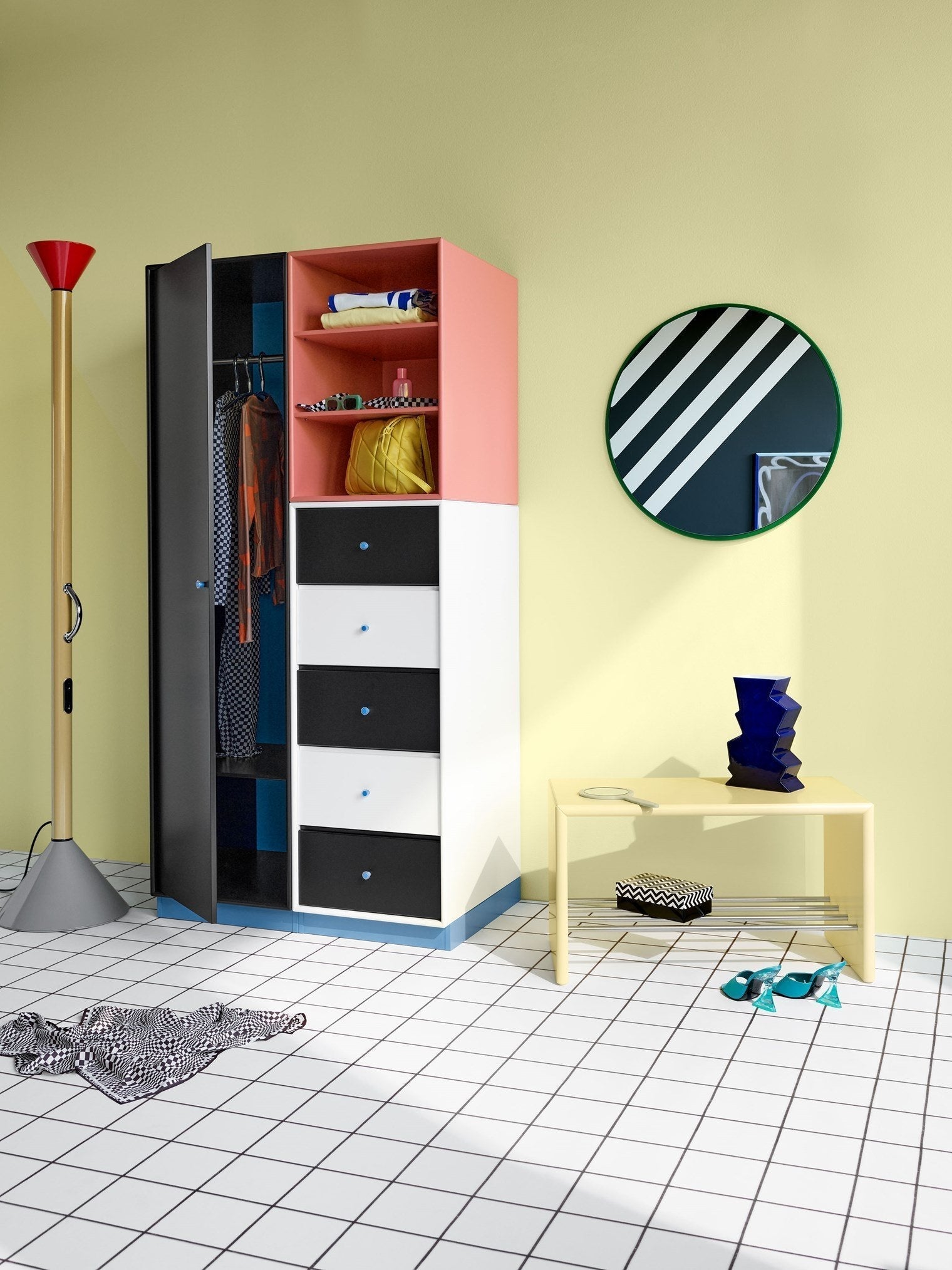 [product_category]-Montana Colour Frame Mirror, Carbon Black-Montana Furniture-5715288350086-00AROUND-36-04-MON-7