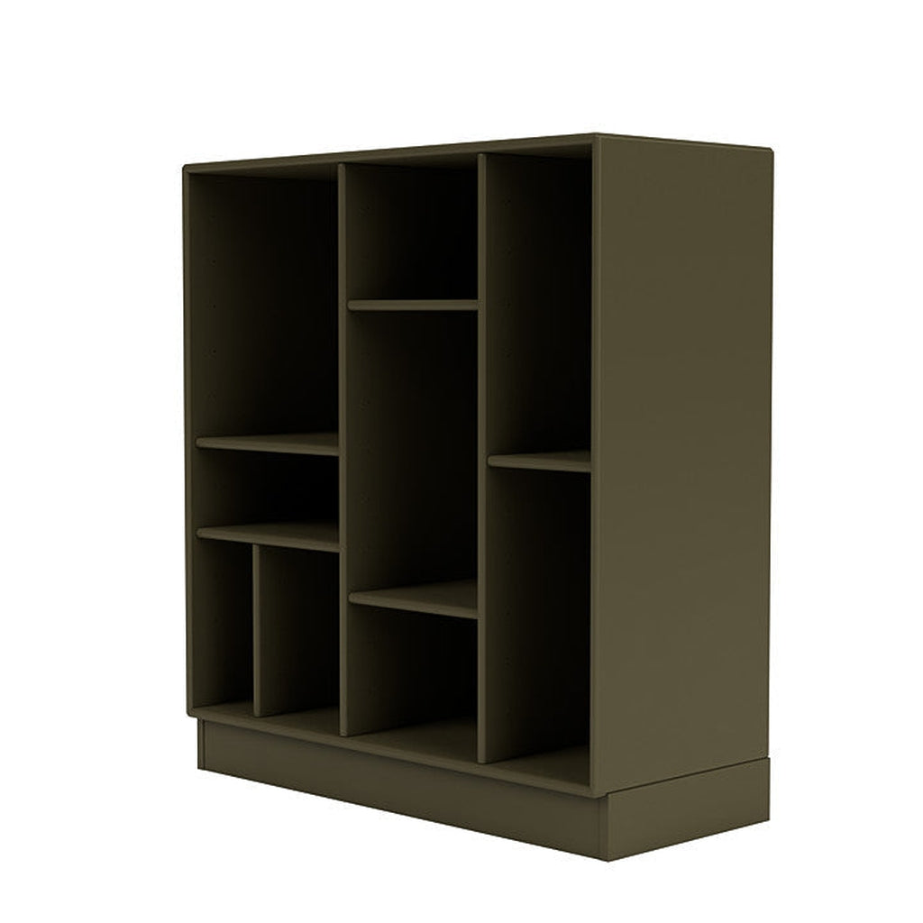 [product_category]-Montana Compile Decorative Shelf With 7 Cm Plinth, Oregano Green-Montana Furniture-5714322597098-0COMPILE-139-07-MON-1