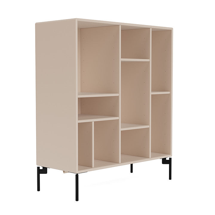 [product_category]-Montana Compile Decorative Shelf With Legs, Clay/Black-Montana Furniture-5715288344764-0COMPILE-168-03-MON-3