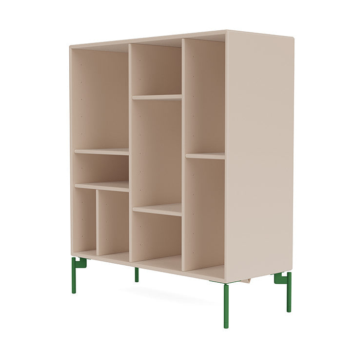 [product_category]-Montana Compile Decorative Shelf With Legs, Clay/Parsley-Montana Furniture-5715288344849-0COMPILE-168-13-MON-1