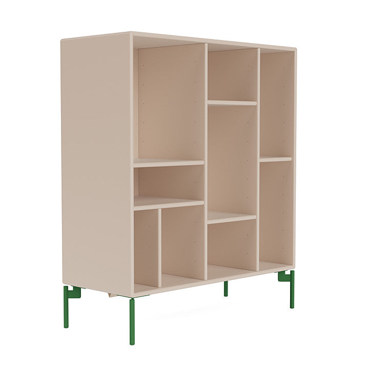 [product_category]-Montana Compile Decorative Shelf With Legs, Clay/Parsley-Montana Furniture-5715288344849-0COMPILE-168-13-MON-3