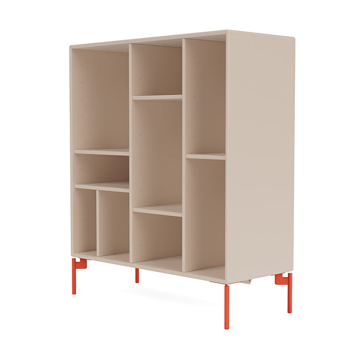 [product_category]-Montana Compile Decorative Shelf With Legs, Clay/Rosehip-Montana Furniture-5715288344825-0COMPILE-168-11-MON-1