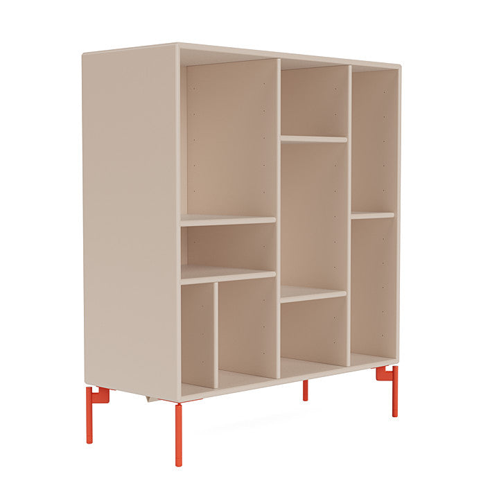 [product_category]-Montana Compile Decorative Shelf With Legs, Clay/Rosehip-Montana Furniture-5715288344825-0COMPILE-168-11-MON-3