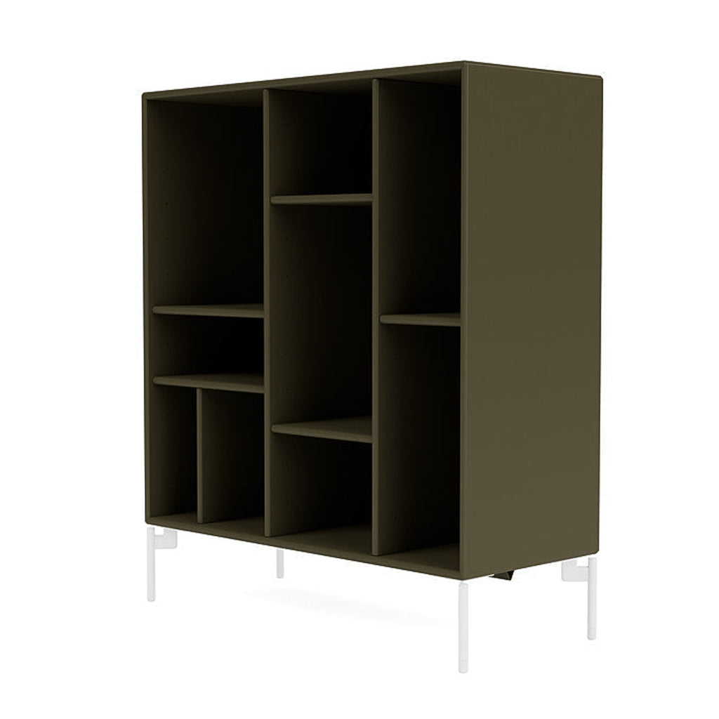 [product_category]-Montana Compile Decorative Shelf With Legs, Oregano/Snow White-Montana Furniture-5714322597043-0COMPILE-139-02-MON-1