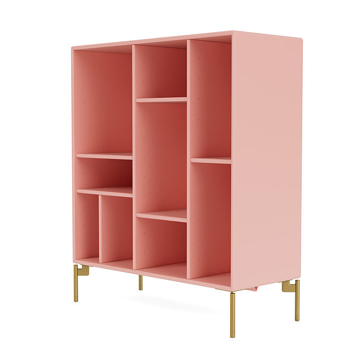 [product_category]-Montana Compile Decorative Shelf With Legs, Ruby/Brass-Montana Furniture-5715288344696-0COMPILE-167-09-MON-1
