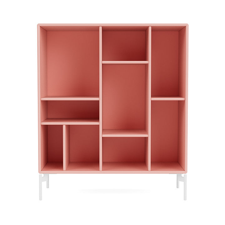 [product_category]-Montana Compile Decorative Shelf With Legs, Ruby/Snow White-Montana Furniture-5715288344641-0COMPILE-167-02-MON-2