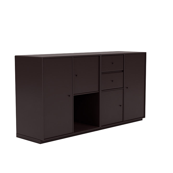 [product_category]-Montana Couple Sideboard With 3 Cm Plinth, Balsamic Brown-Montana Furniture-5714322615006-00COUPLE-160-06-MON-3