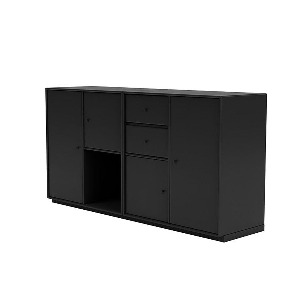 [product_category]-Montana Couple Sideboard With 3 Cm Plinth, Black-Montana Furniture-5714322613170-00COUPLE-05-06-MON-1