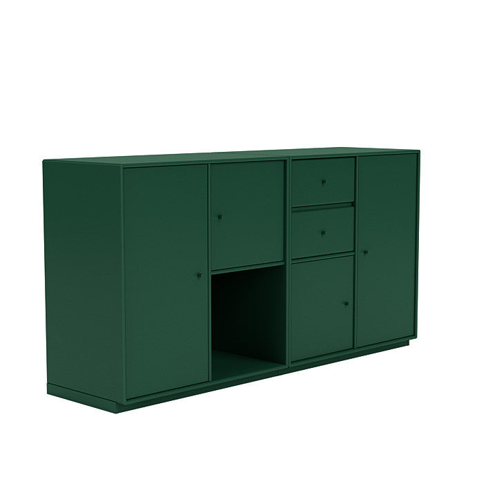 [product_category]-Montana Couple Sideboard With 3 Cm Plinth, Pine Green-Montana Furniture-5714322613330-00COUPLE-136-06-MON-3