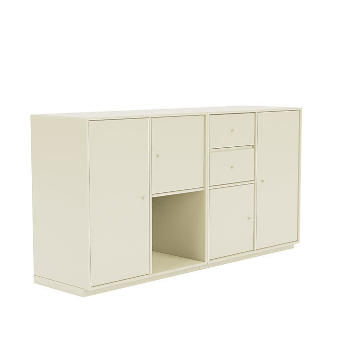 [product_category]-Montana Couple Sideboard With 3 Cm Plinth, Vanilla White-Montana Furniture-5714322204026-00COUPLE-150-06-MON-3