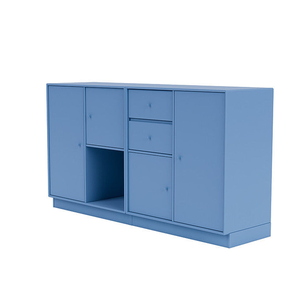 [product_category]-Montana Couple Sideboard With 7 Cm Plinth, Azure Blue-Montana Furniture-5714322614535-00COUPLE-154-07-MON-1