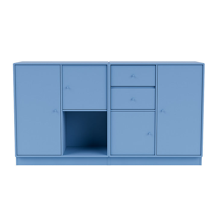 [product_category]-Montana Couple Sideboard With 7 Cm Plinth, Azure Blue-Montana Furniture-5714322614535-00COUPLE-154-07-MON-2