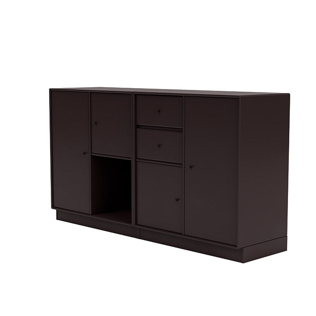 [product_category]-Montana Couple Sideboard With 7 Cm Plinth, Balsamic Brown-Montana Furniture-5714322615013-00COUPLE-160-07-MON-1