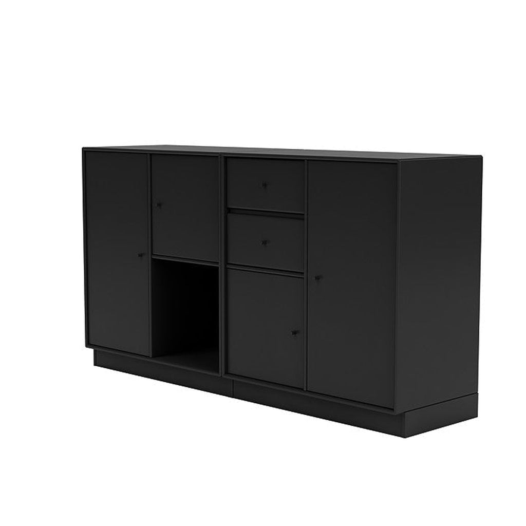 [product_category]-Montana Couple Sideboard With 7 Cm Plinth, Black-Montana Furniture-5714322613187-00COUPLE-05-07-MON-1