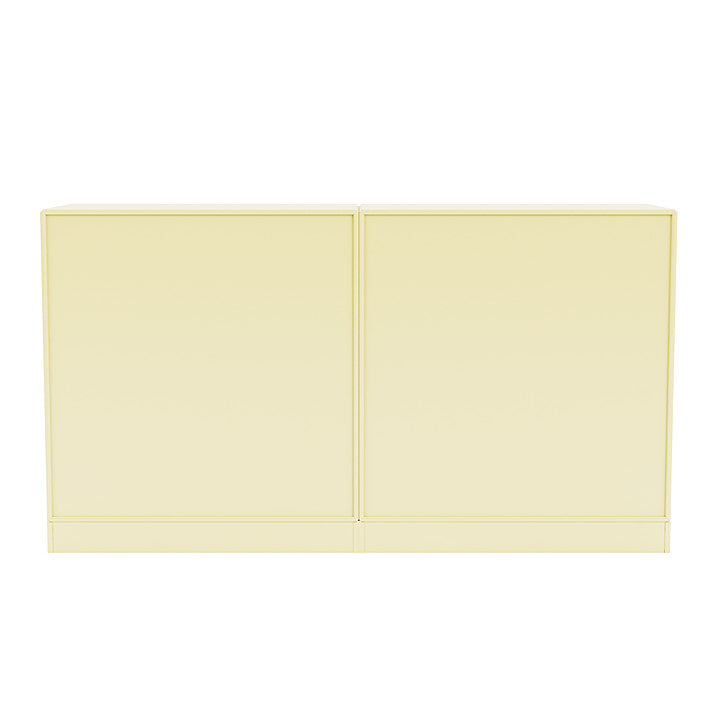 [product_category]-Montana Couple Sideboard With 7 Cm Plinth, Chamomile Yellow-Montana Furniture-5714322614931-00COUPLE-159-07-MON-4