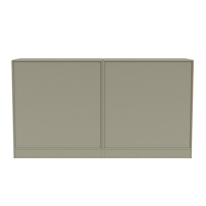 [product_category]-Montana Couple Sideboard With 7 Cm Plinth, Fennel Green-Montana Furniture-5714322613897-00COUPLE-144-07-MON-4