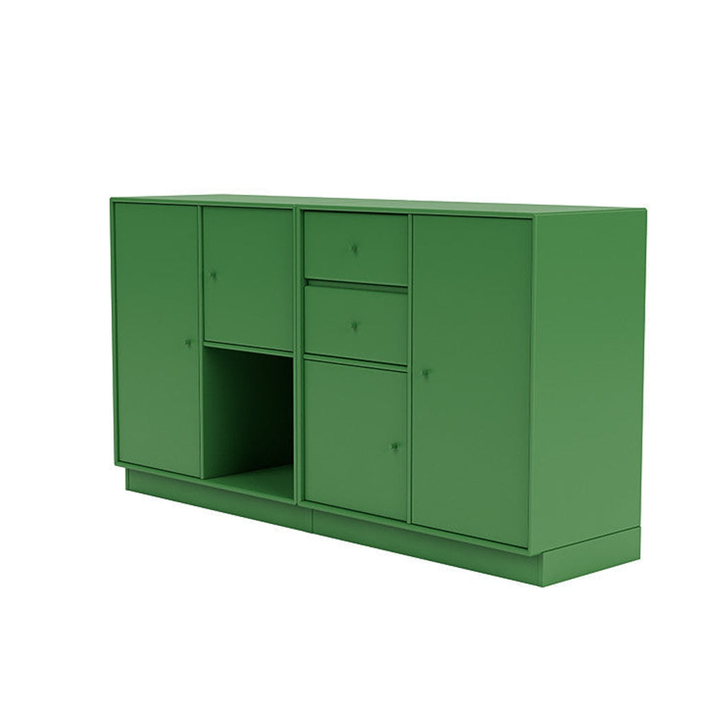 [product_category]-Montana Couple Sideboard With 7 Cm Plinth, Parsley Green-Montana Furniture-5714322614450-00COUPLE-152-07-MON-1
