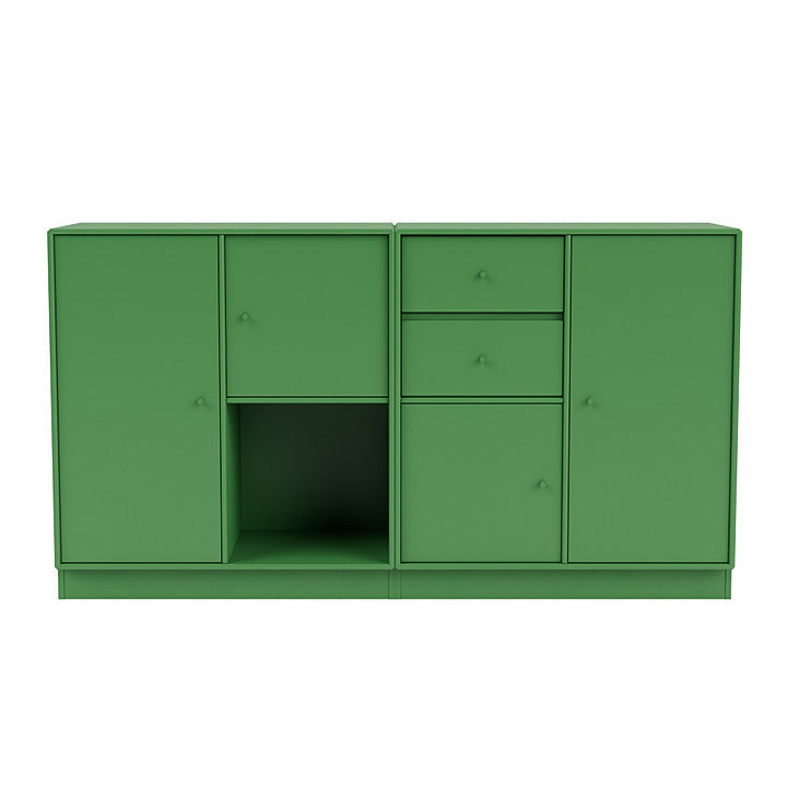 [product_category]-Montana Couple Sideboard With 7 Cm Plinth, Parsley Green-Montana Furniture-5714322614450-00COUPLE-152-07-MON-2