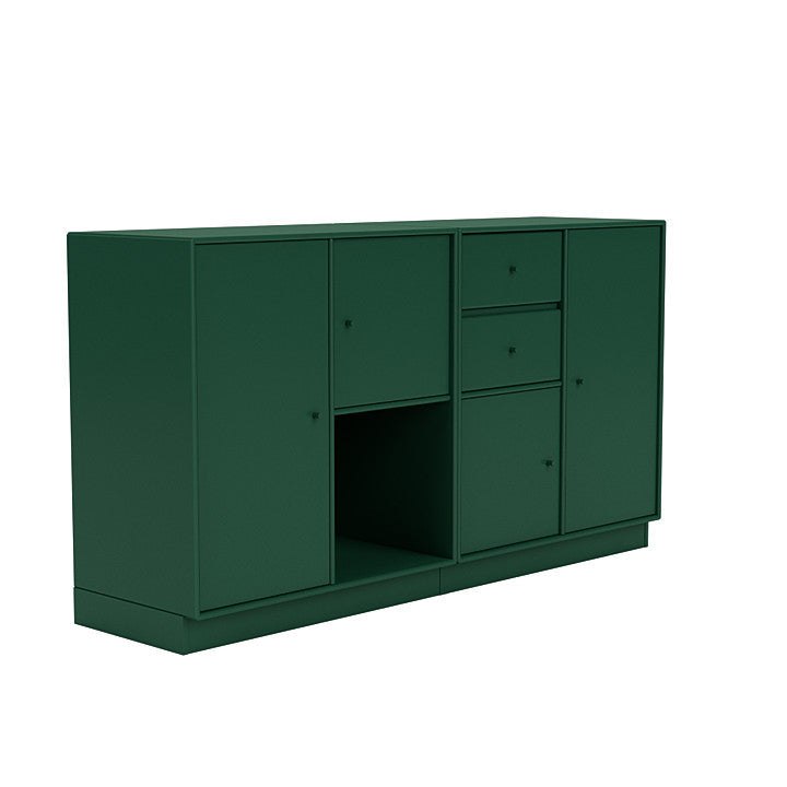 [product_category]-Montana Couple Sideboard With 7 Cm Plinth, Pine Green-Montana Furniture-5714322613347-00COUPLE-136-07-MON-3