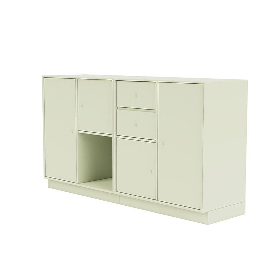 [product_category]-Montana Couple Sideboard With 7 Cm Plinth, Pomelo Green-Montana Furniture-5714322613576-00COUPLE-140-07-MON-1