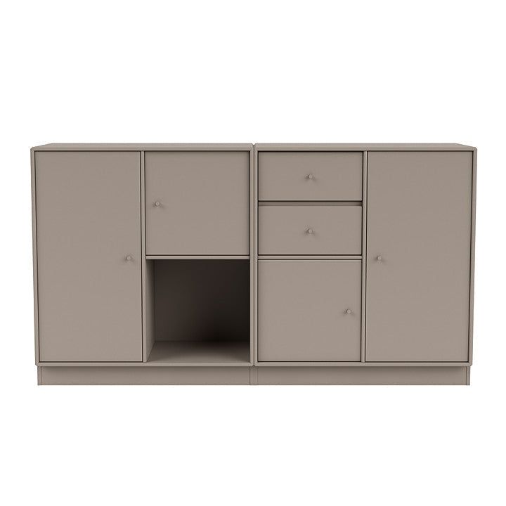 [product_category]-Montana Couple Sideboard With 7 Cm Plinth, Truffle Grey-Montana Furniture-5714322613651-00COUPLE-141-07-MON-2