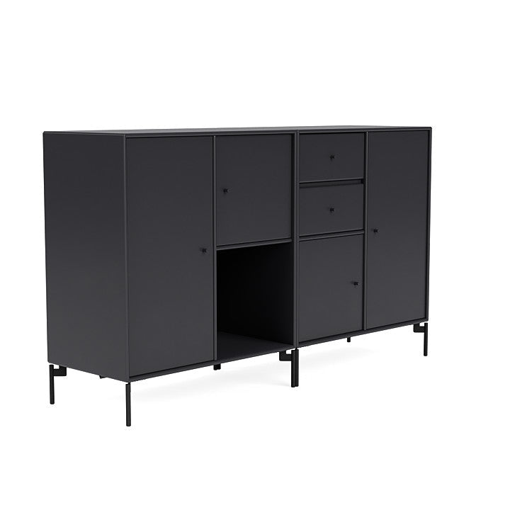 [product_category]-Montana Couple Sideboard With Legs, Anthracite/Black-Montana Furniture-5714322203593-00COUPLE-04-03-MON-3