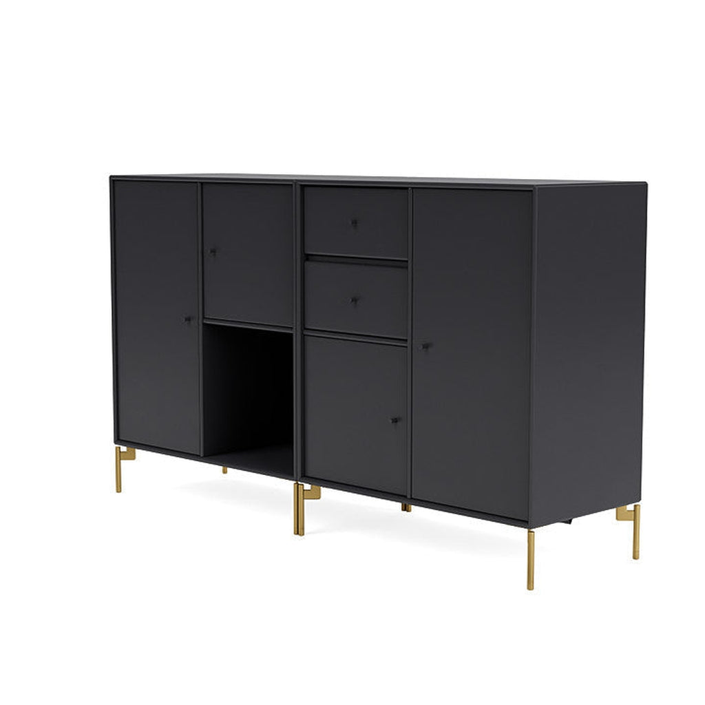 [product_category]-Montana Couple Sideboard With Legs, Anthracite/Brass-Montana Furniture-5714322203647-00COUPLE-04-09-MON-1