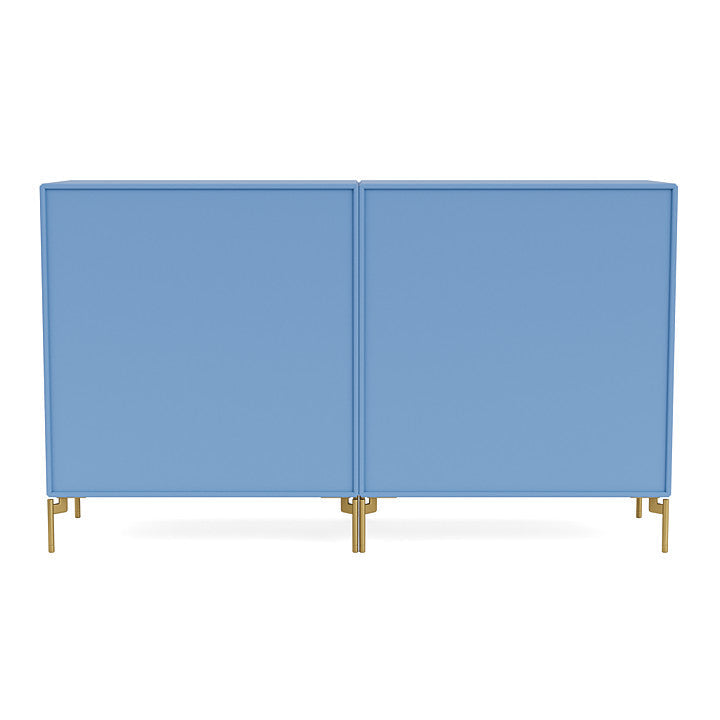 [product_category]-Montana Couple Sideboard With Legs, Azure Blue/Brass-Montana Furniture-5714322614542-00COUPLE-154-09-MON-4