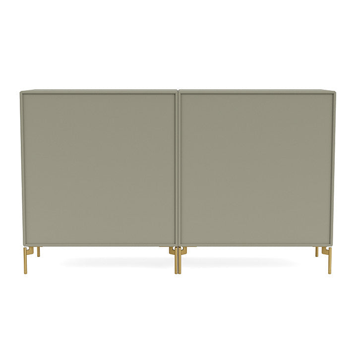 [product_category]-Montana Couple Sideboard With Legs, Fennel/Brass-Montana Furniture-5714322613903-00COUPLE-144-09-MON-4