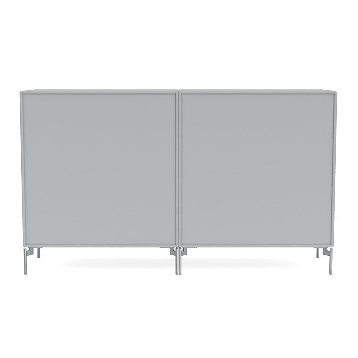 [product_category]-Montana Couple Sideboard With Legs, Fjord/Matt Chrome-Montana Furniture-5714322613040-00COUPLE-02-01-MON-4